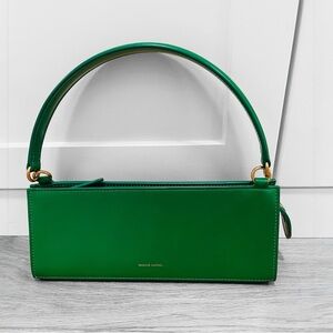 Mansur Gavriel Vibrant Green Pencil Shoulder Bag